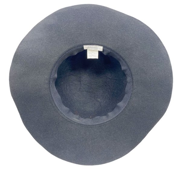 Phases of the Moon Black Felt Hat OS - Picture 7 of 11